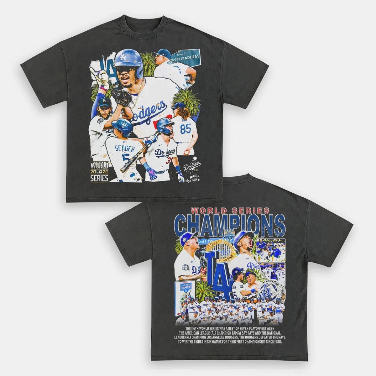Dodgers Back Design TEE - view 3