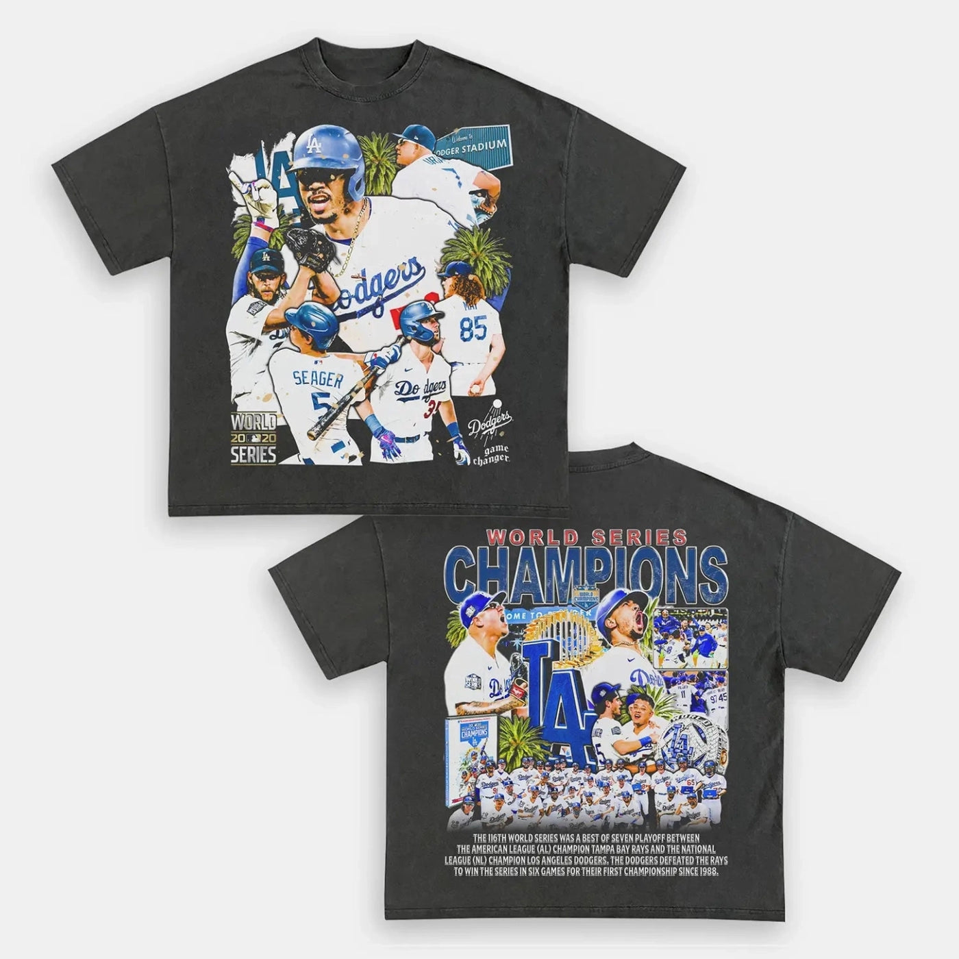 Dodgers Back Design TEE - view 3