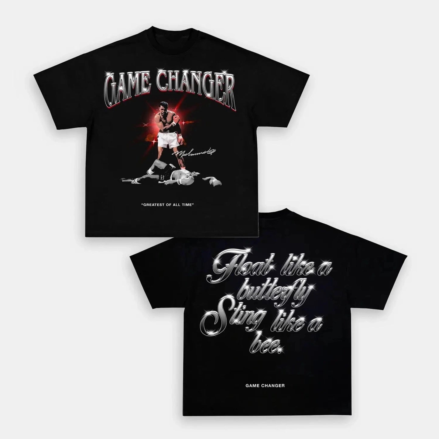 Muhammad Ali Back Design TEE