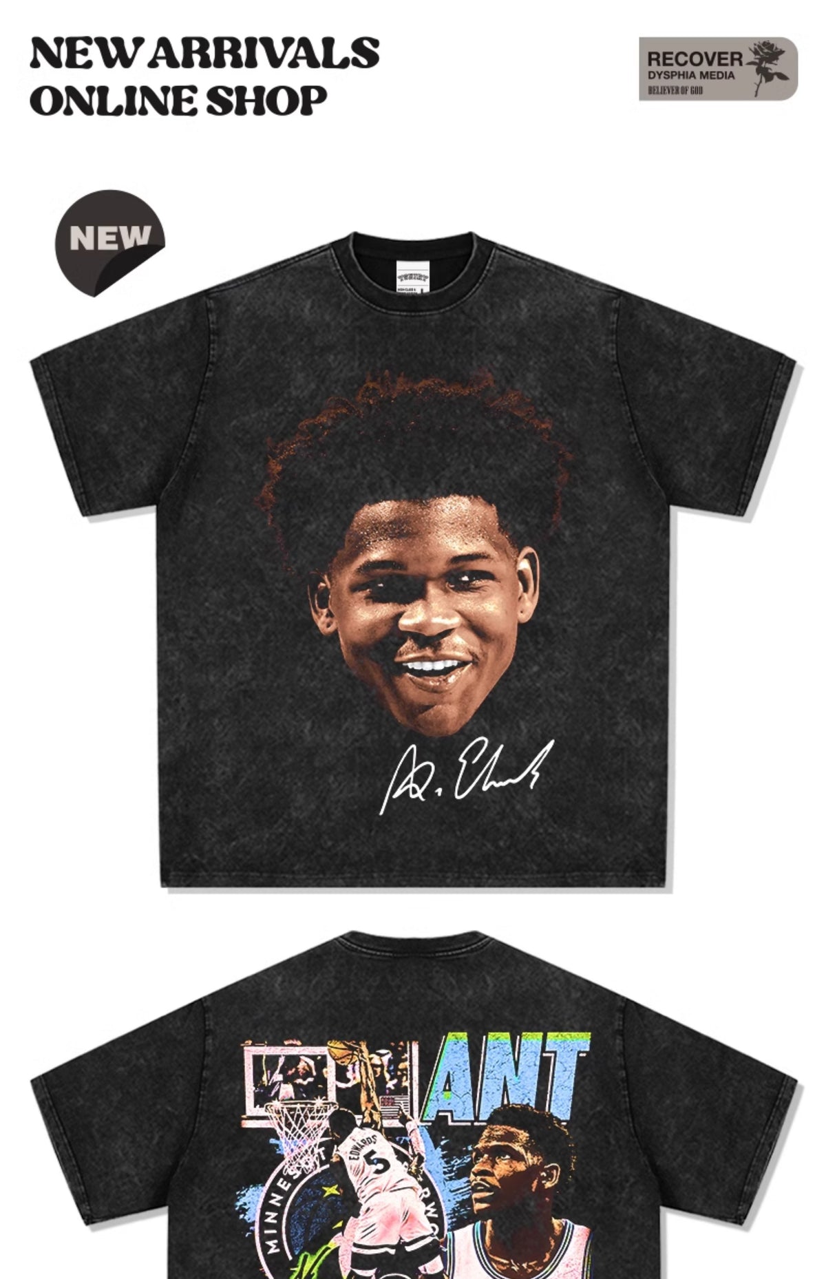Anthony Edwards TEE NBA 2024 - view 4