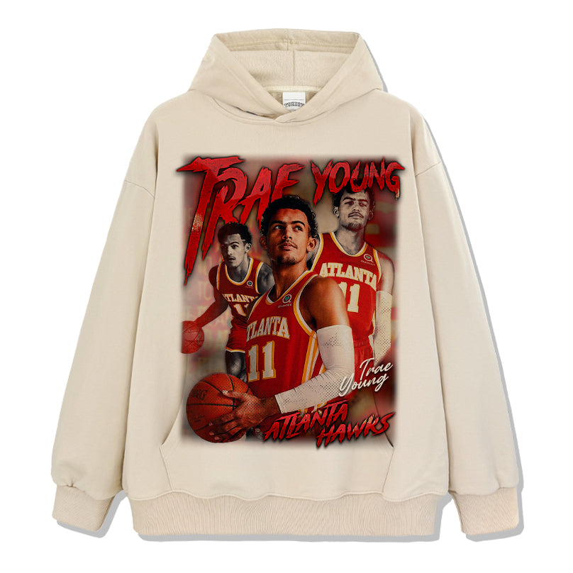 Trae Young HOODIE NBA 2024 - view 3