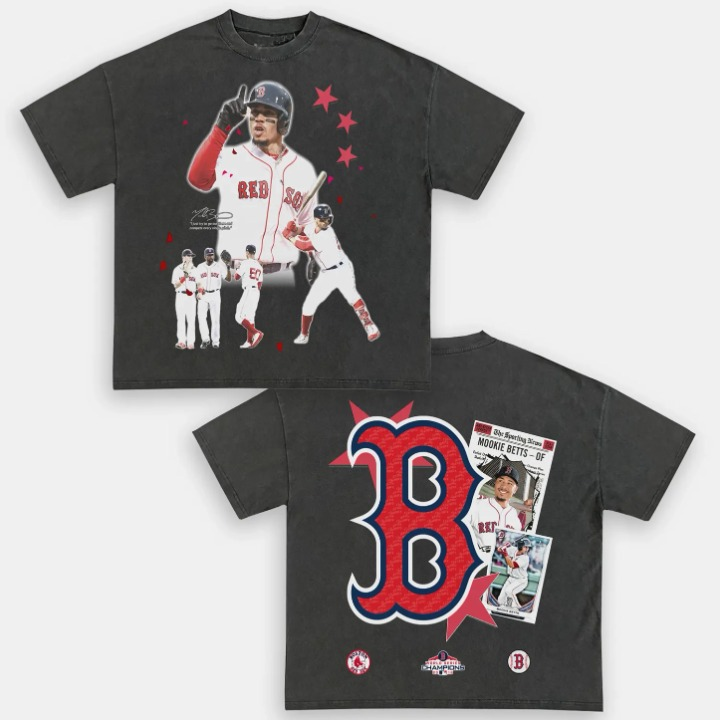 Mookie Red Sox Back Design TEE - view 3