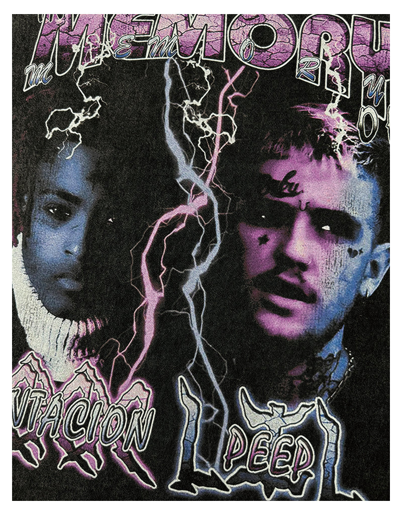 Memory By Xxxtentacion & Lil Peep Tee - view 4