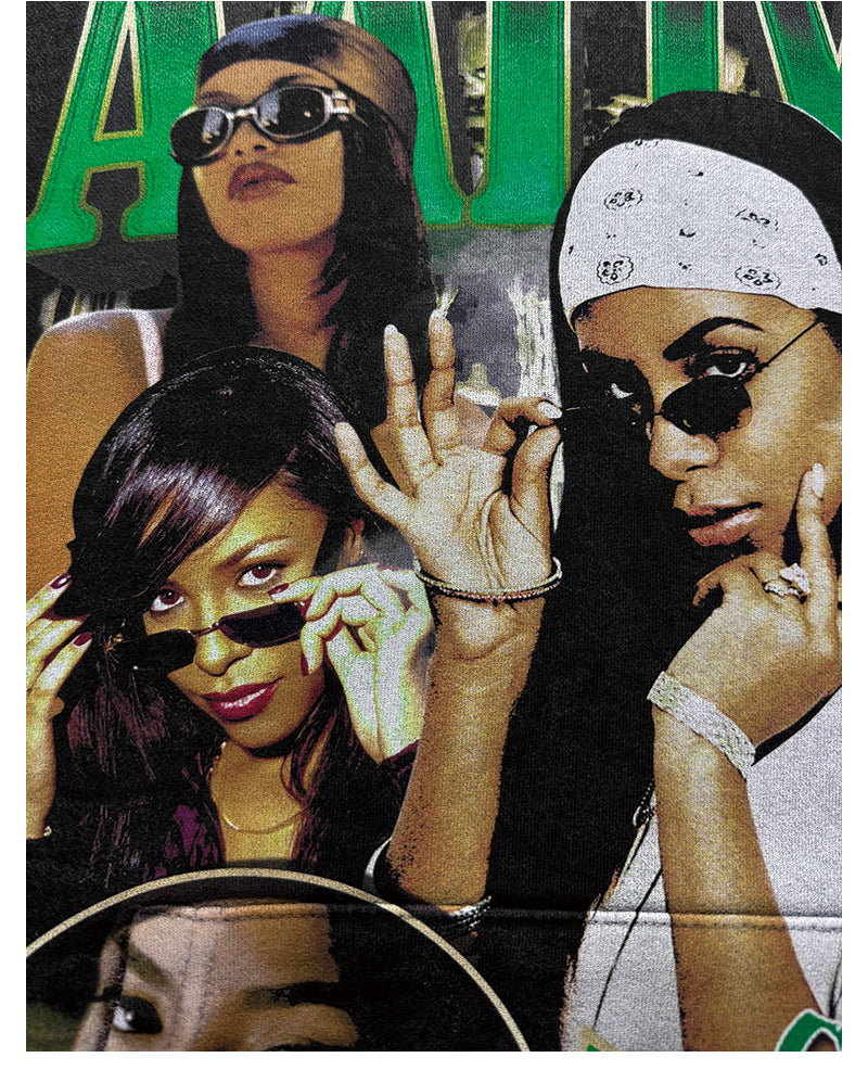 Queen Of R&b By Aaliyah Hoodie - view 3