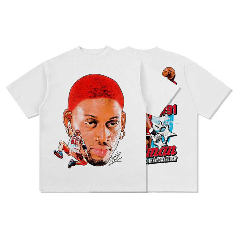 Dennis Rodman TEE NBA 2024 - view 3