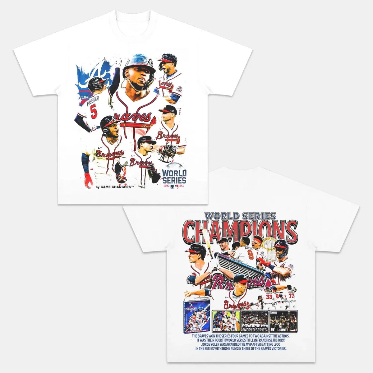 Braves Back Design TEE - view 2