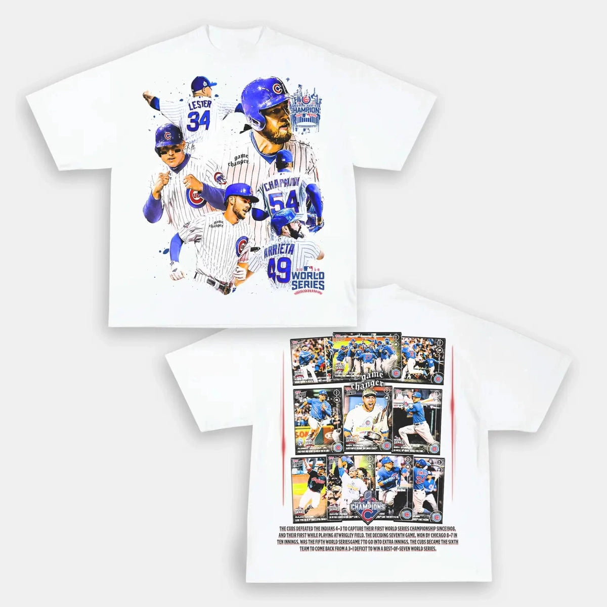 Cubs Back Design TEE - view 2
