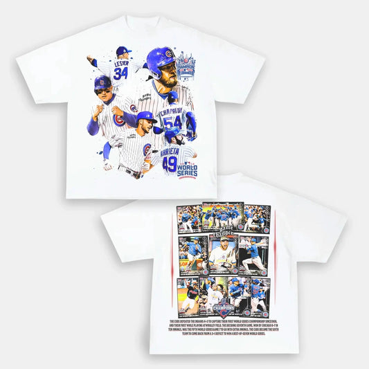 Cubs Back Design TEE