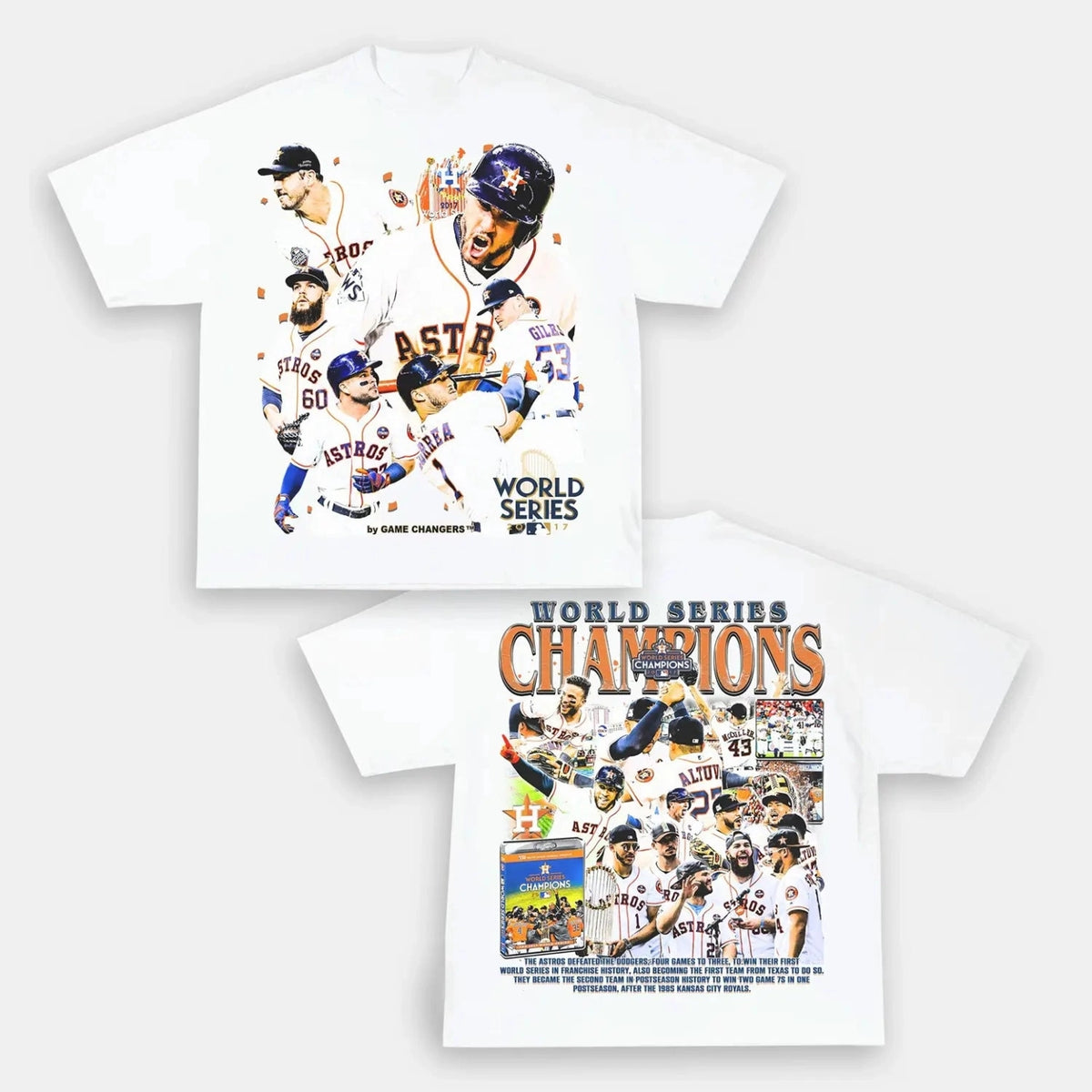 Astros Back Design TEE - view 2