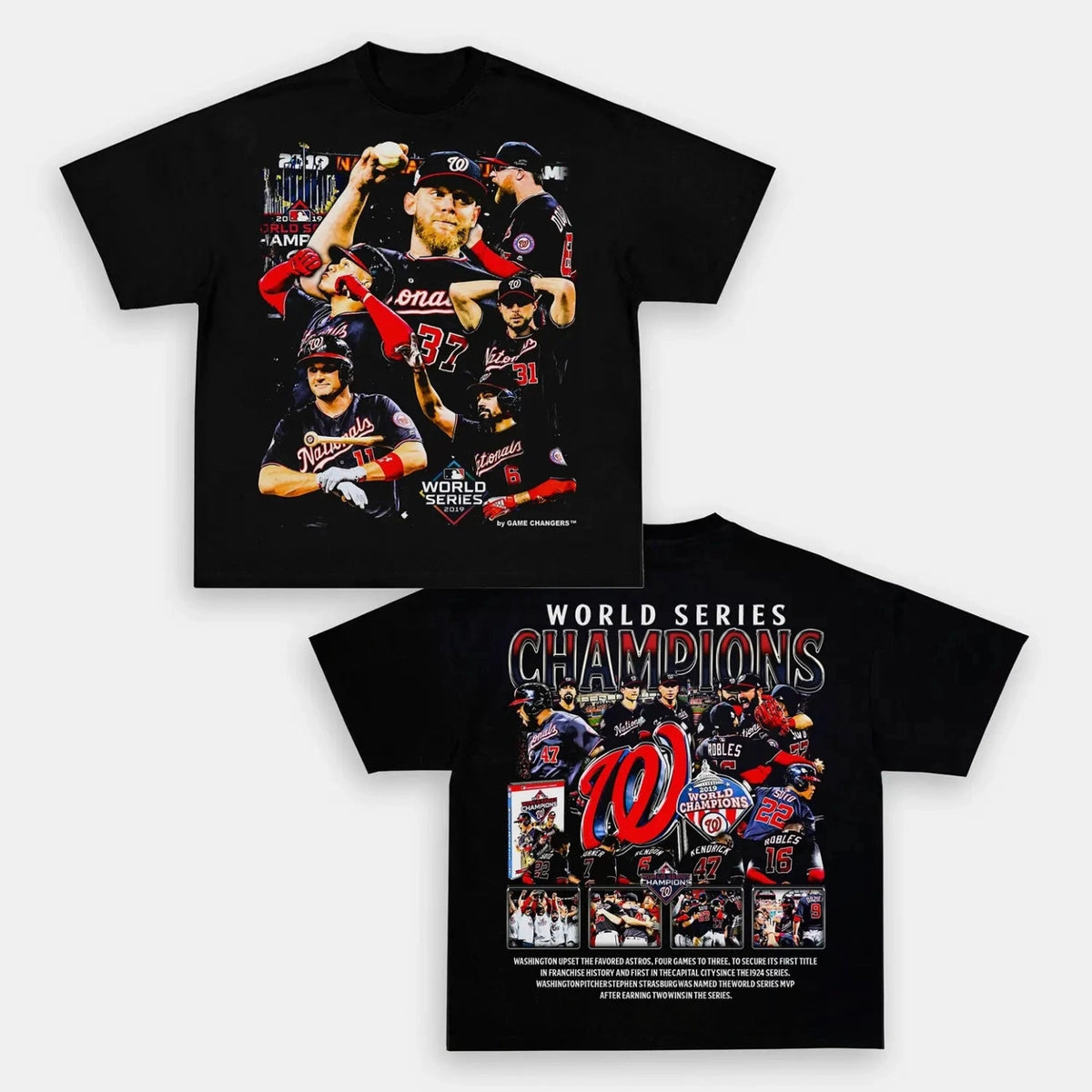 Nationals Back Design TEE