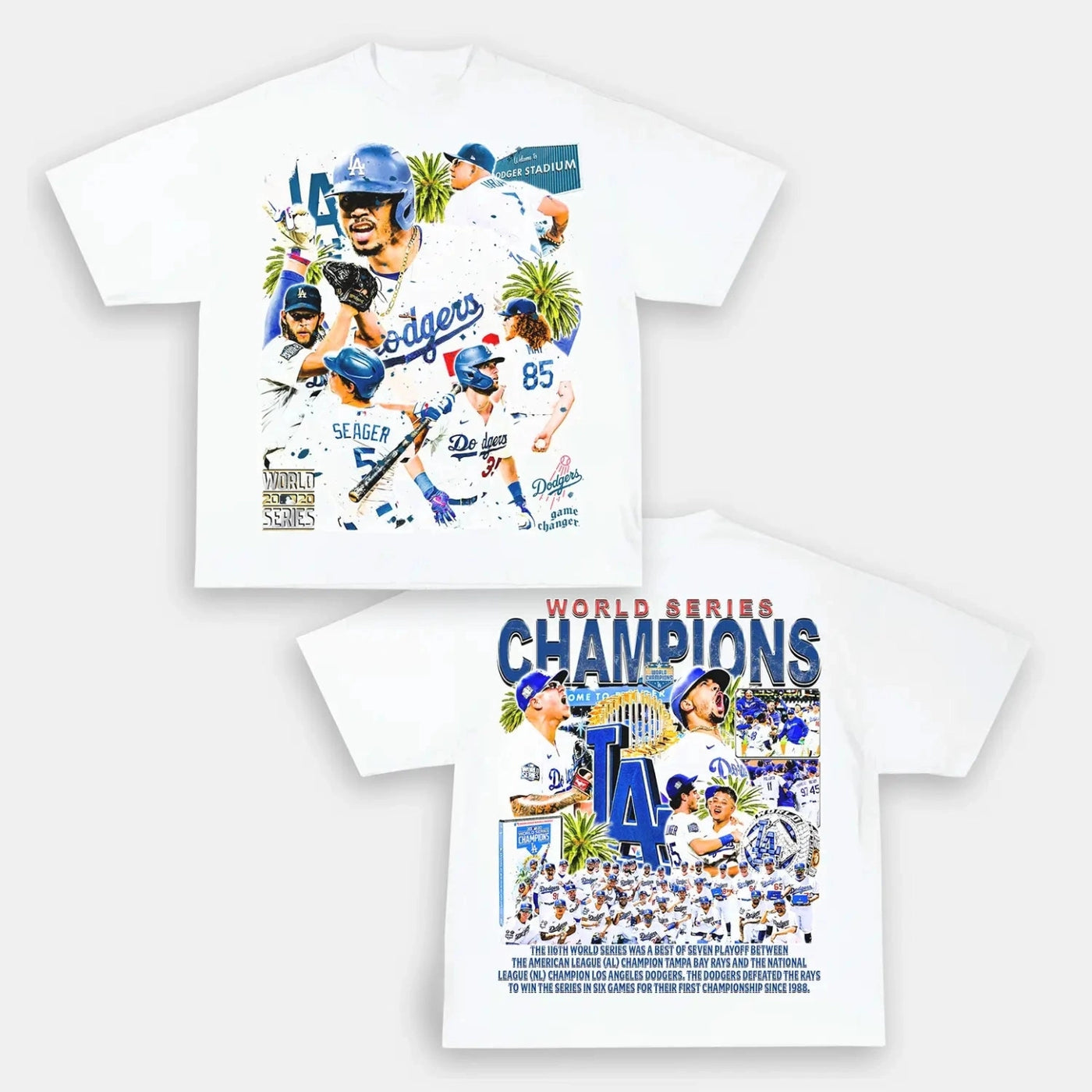 Dodgers Back Design TEE - view 2