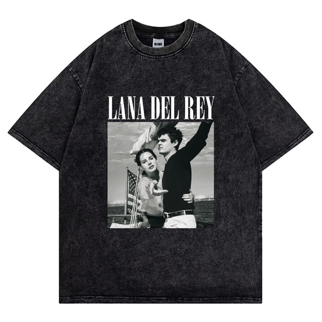 Lana Del Rey Dyed T-Shirt - 6ixmerchandise