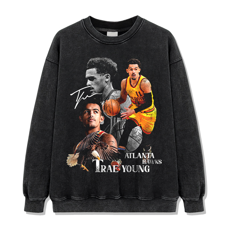 Trae Young Sweatshirt NBA 2024 - view 2