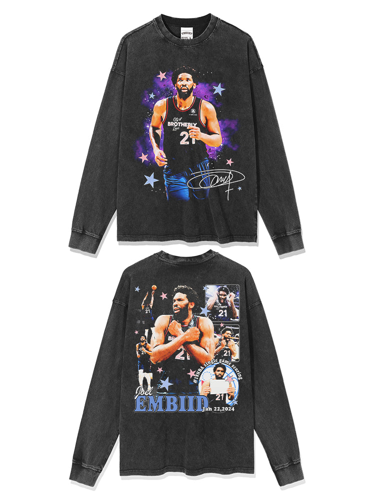 Joel Embiid Sweatshirt NBA 2024 - view 2