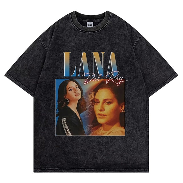 Lana Del Rey Dyed T-Shirt - 6ixmerchandise