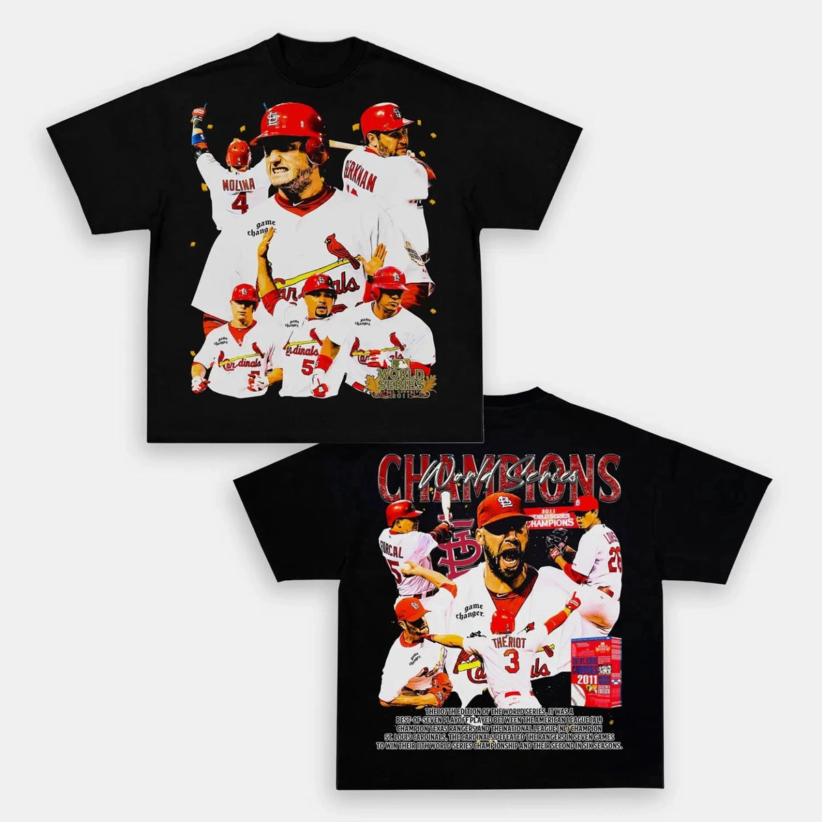 Cardinals Back Design TEE