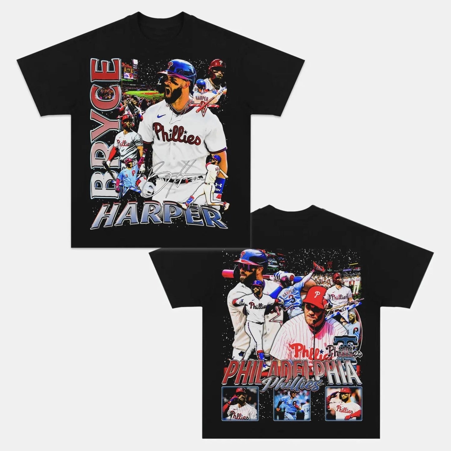 Bryce Harper Back Design TEE