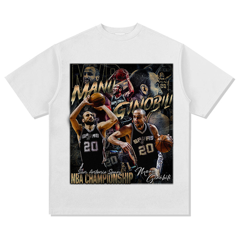 Manu Ginobili Tee NBA 2024 - view 4