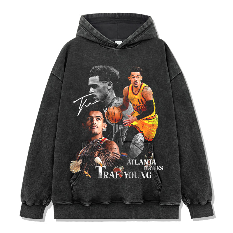 Trae Young HOODIE NBA 2024 - view 2
