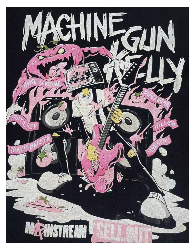 Mainstream Sellout By Mgk  Hoodie - view 3