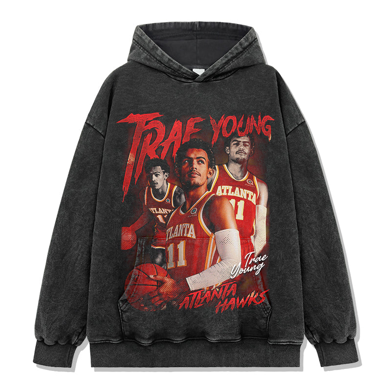 Trae Young HOODIE NBA 2024 - view 4