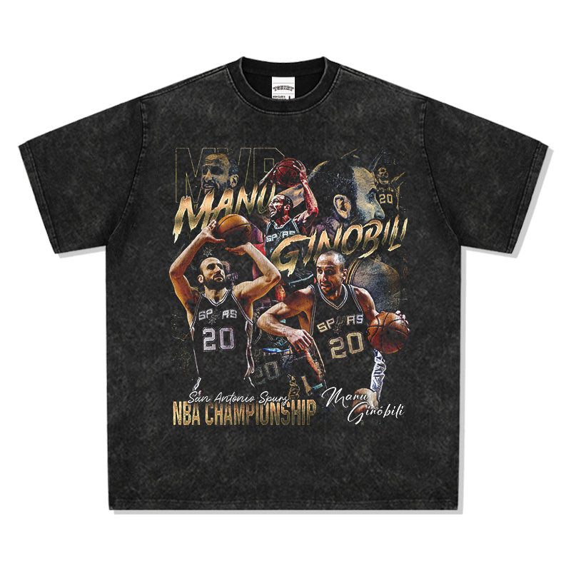 Manu Ginobili Tee NBA 2024 - view 5