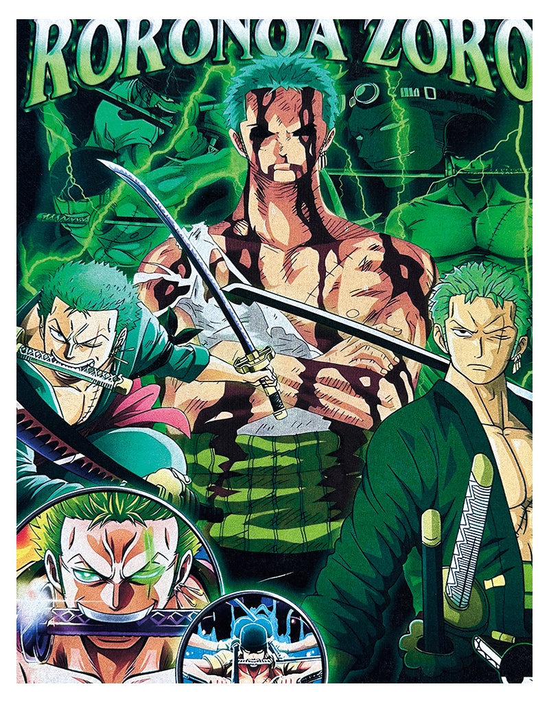 Roronoa Zoro One Piece "Anime" TEE - view 7