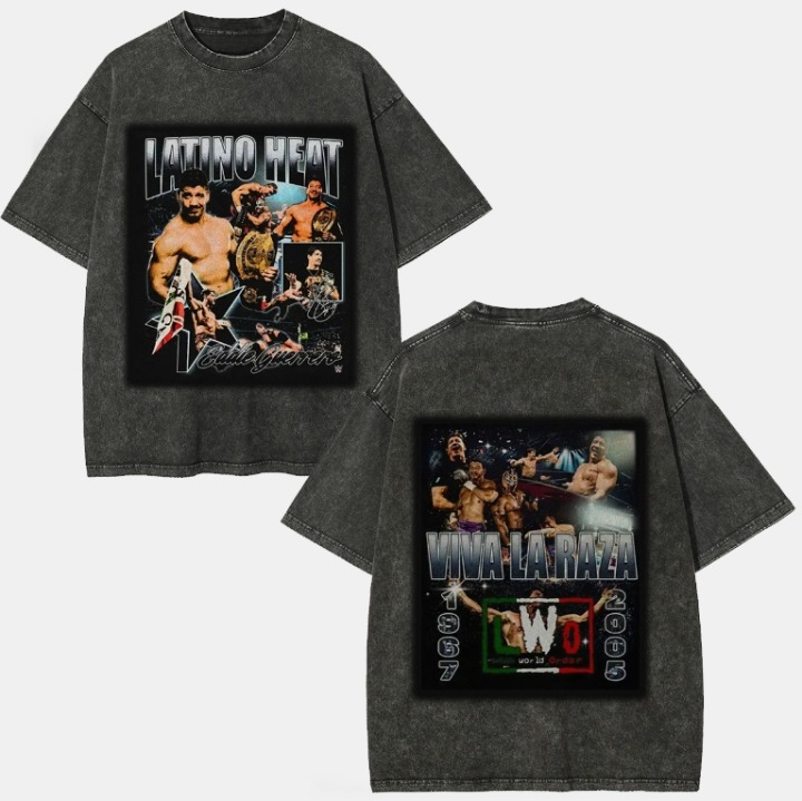 Eddie Guerrero Back Design TEE - view 2