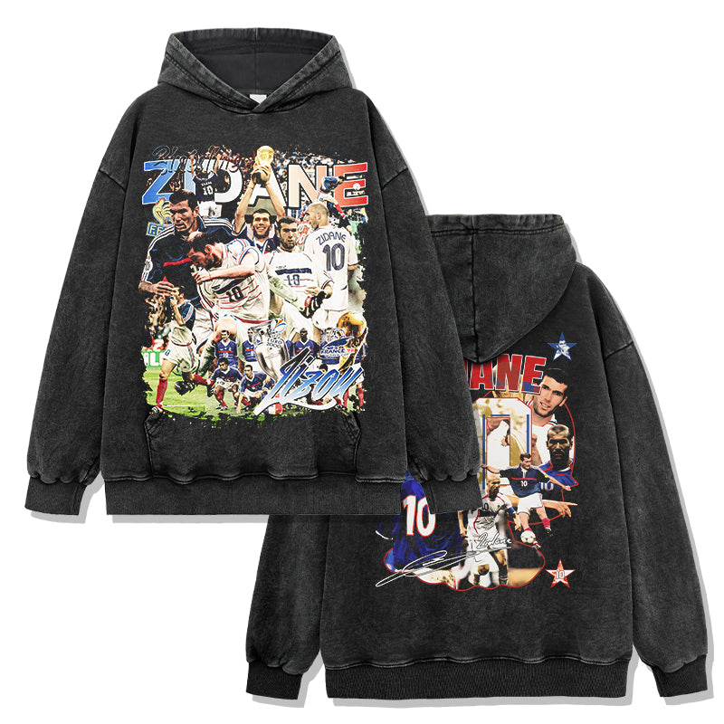 ZIDANE 10 FOOTBALL HOODIE 2024 - view 2