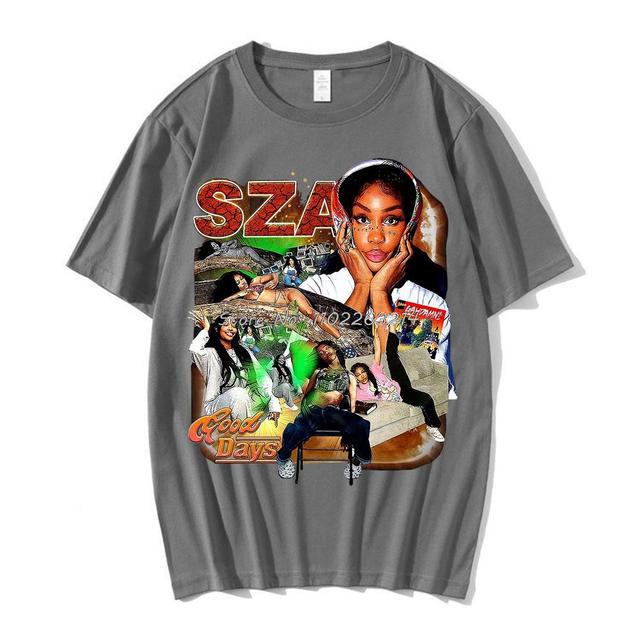 SZA Vintage T-shirt - 6ixmerchandise