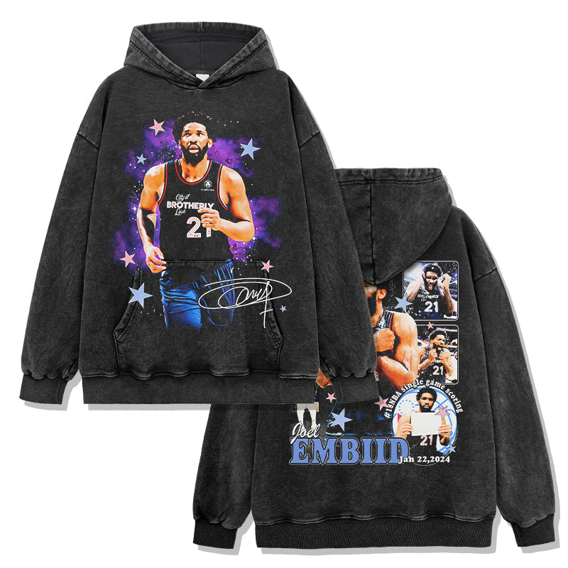Joel Embiid HOODIE NBA 2024 - view 2