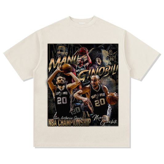 Manu Ginobili Tee NBA 2024