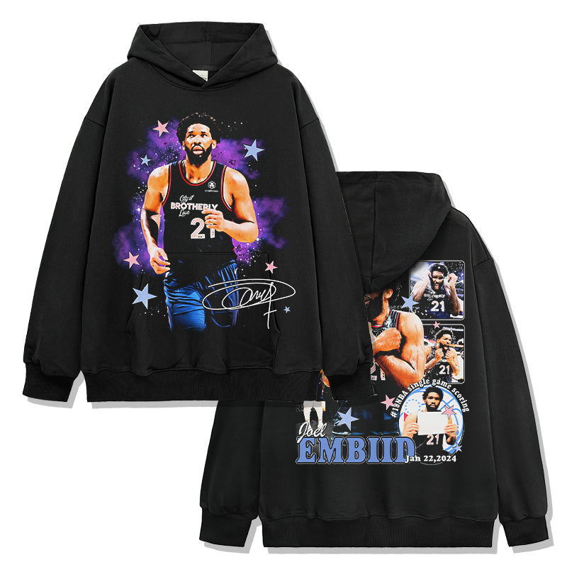 Joel Embiid HOODIE NBA 2024 - view 3