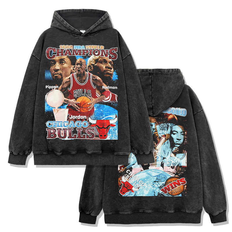 Chicago Bulls HOODIE NBA 2024 - view 2