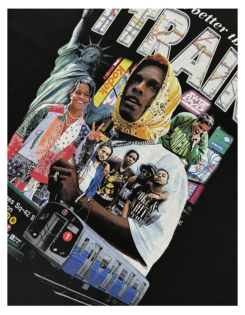 Anything is better than that 1 Train By Asap Rocky TEE - view 6