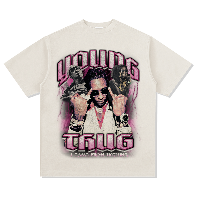 YOUNG THUG "I CAME FROM NOTHING" TEE 2024 - view 4