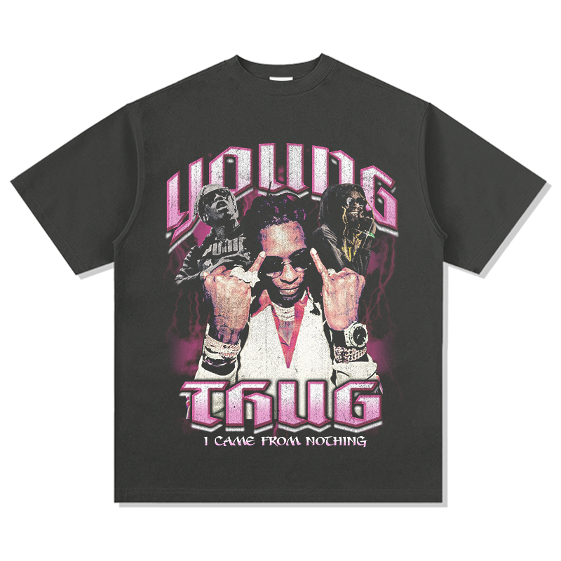 YOUNG THUG "I CAME FROM NOTHING" TEE 2024 - view 3