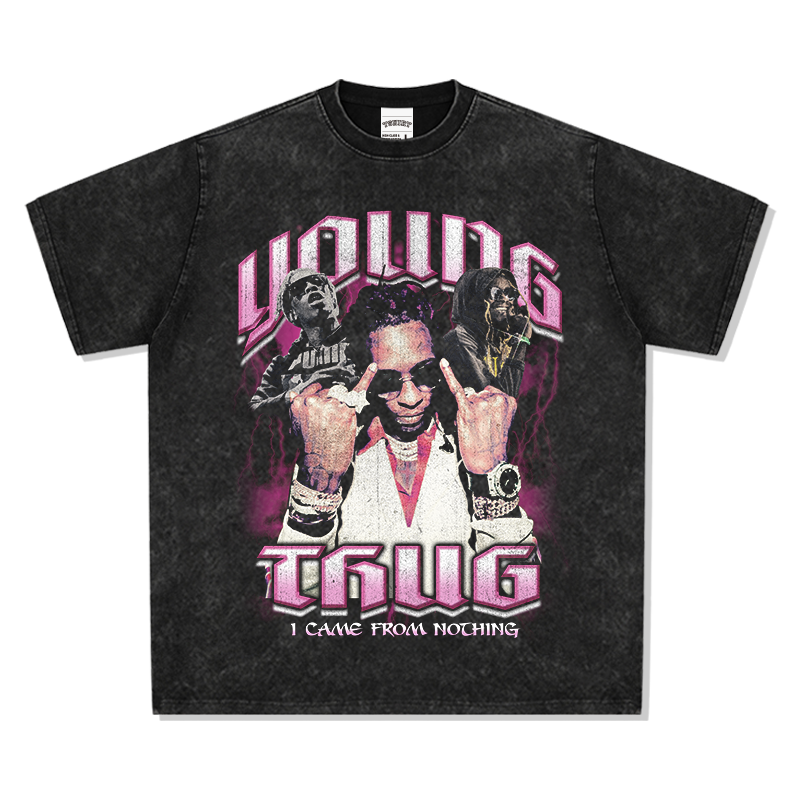 YOUNG THUG "I CAME FROM NOTHING" TEE 2024 - view 2