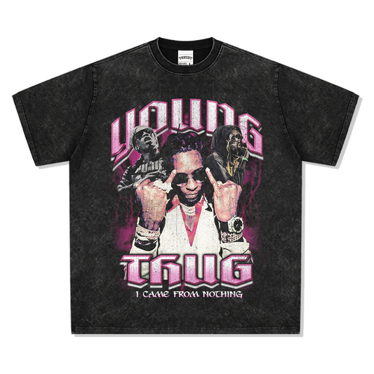 YOUNG THUG "I CAME FROM NOTHING" TEE 2024