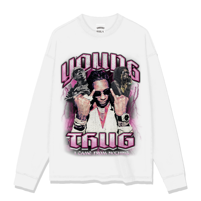 YOUNG THUG "I CAME FROM NOTHING" SWEATSHIRT 2024 - view 3