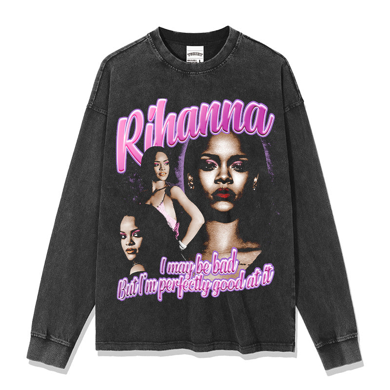 RIHANNA "I MAYBE BAD BUT I AM PERFECTLY GOOD AT IT " SWEATSHIRT 2024 - view 4