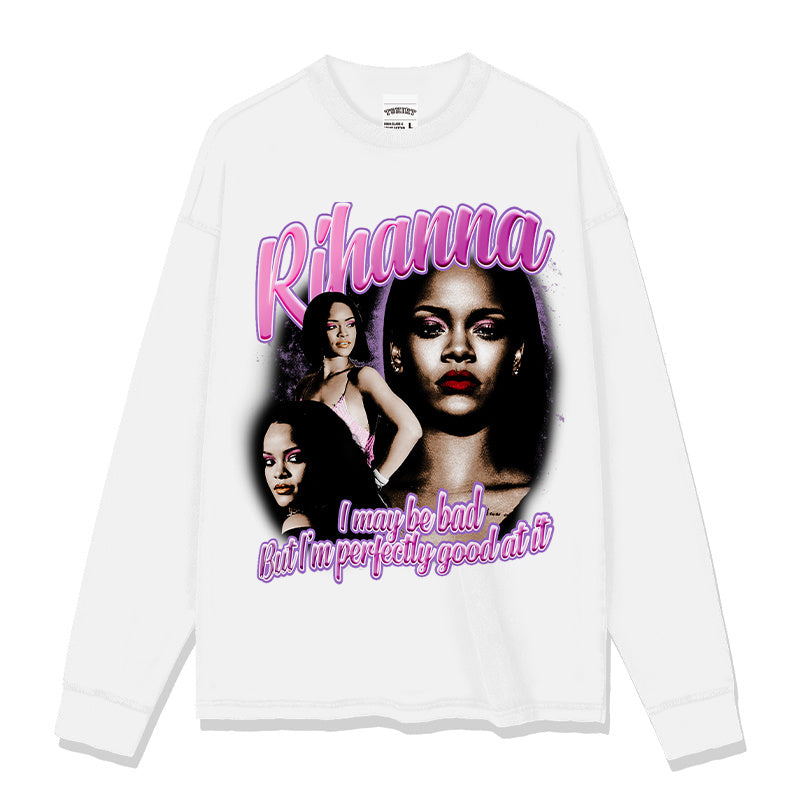 RIHANNA "I MAYBE BAD BUT I AM PERFECTLY GOOD AT IT " SWEATSHIRT 2024 - view 2