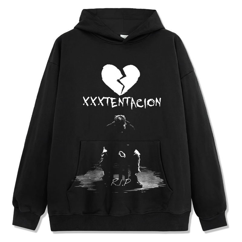XXX TENTACION "R.I.P." HOODIE 2024