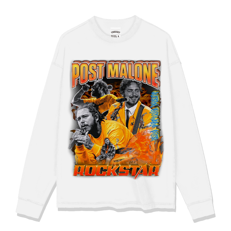 POST MALONE "ROCKSTAR" SWEATSHIRT 2024 - view 4