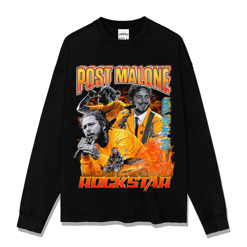 POST MALONE "ROCKSTAR" SWEATSHIRT 2024