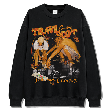 TRAVIS SCOTT "LOOK MOM I CAN FLY" SWEATSHIRT