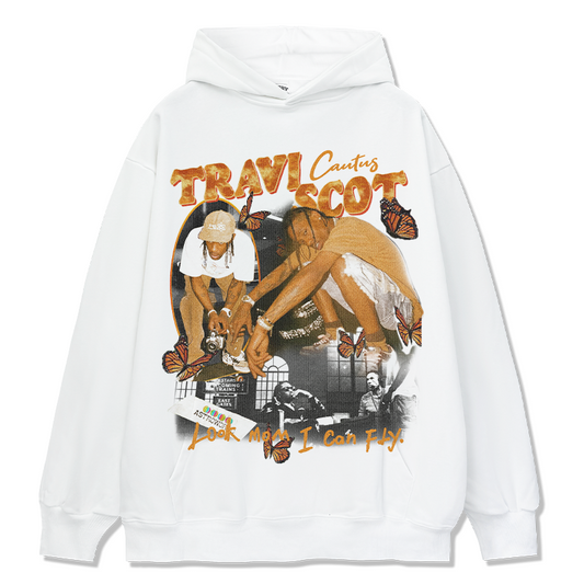 TRAVIS SCOTT "LOOK MOM I CAN FLY" HOODIE 2024