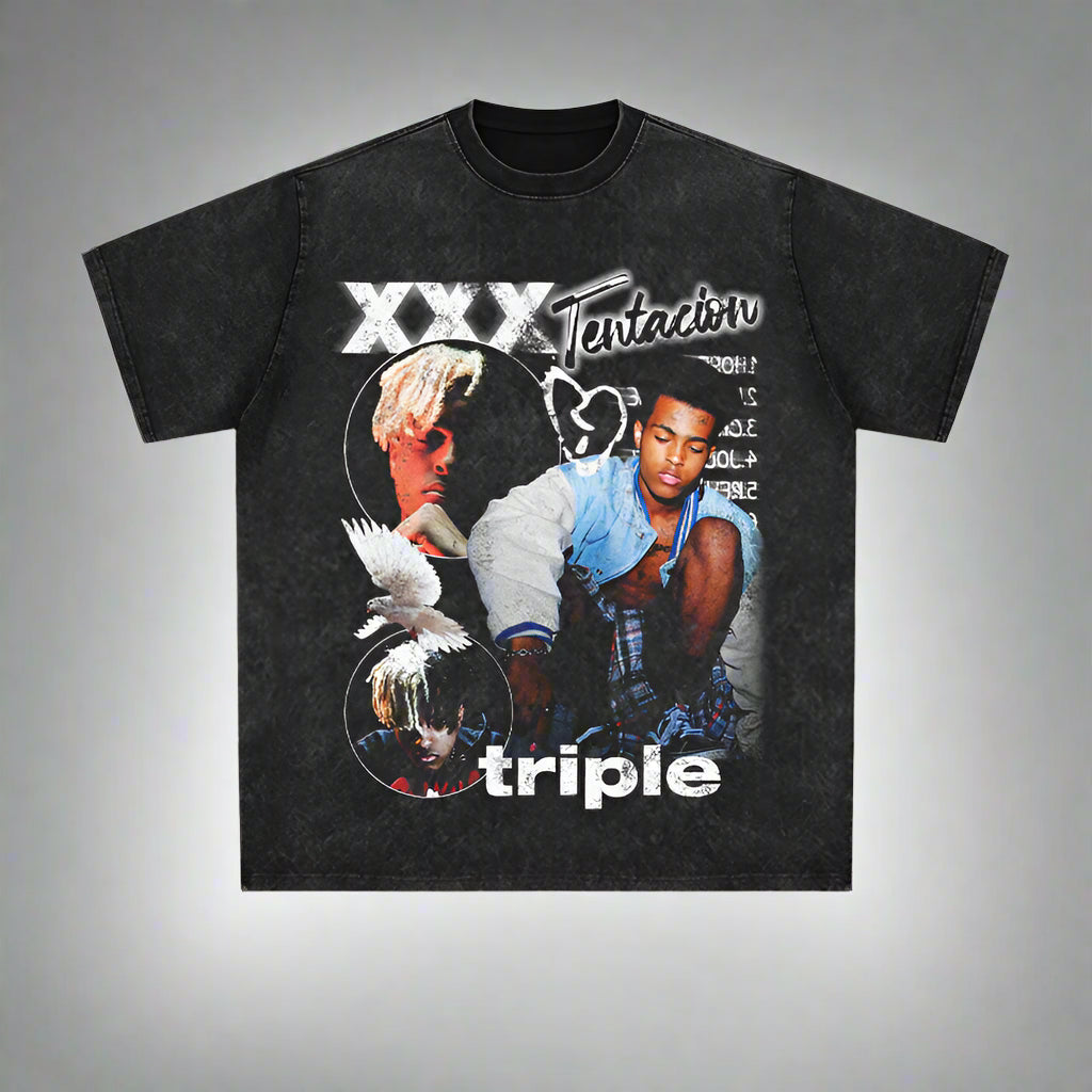 XXX TENTACION "TRIPLE" TEE 2024 - view 3