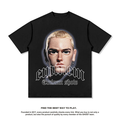 "Eminem Show"Tee tribute tee in heavyweight cotton