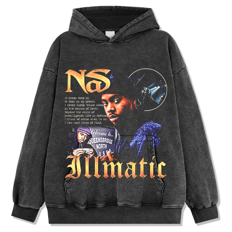 NAS "N.Y. STATE OF MIND" HOODIE 2024